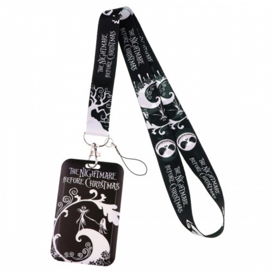 The Nightmare Before Christmas ID Card and Lanyard