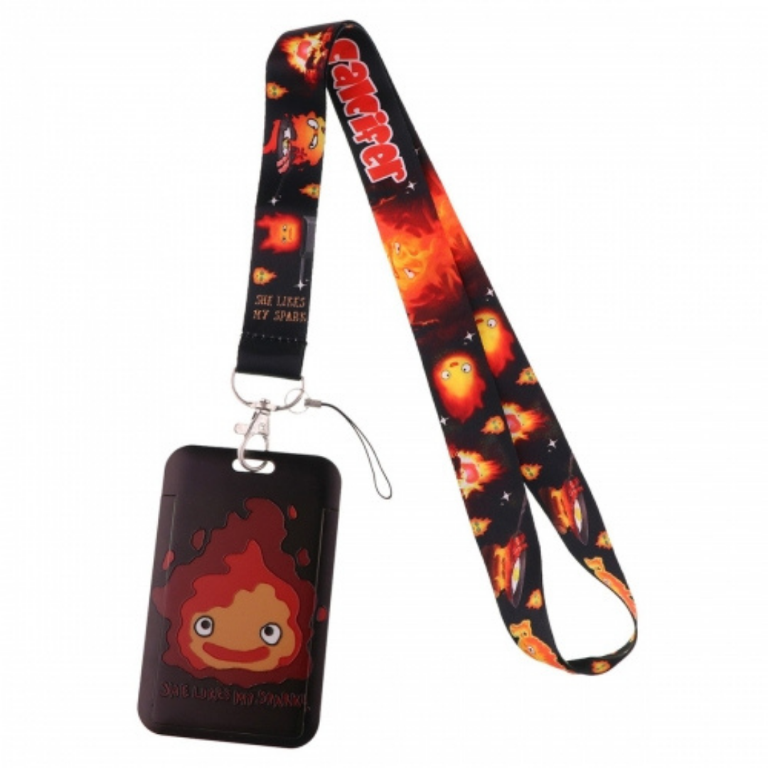 Calcifer ID Card and Lanyard