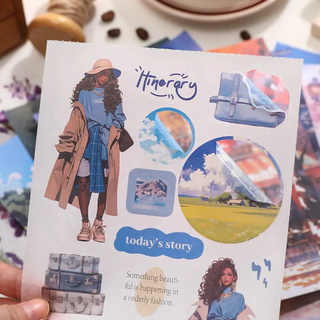 Leisure Time Sticker Book