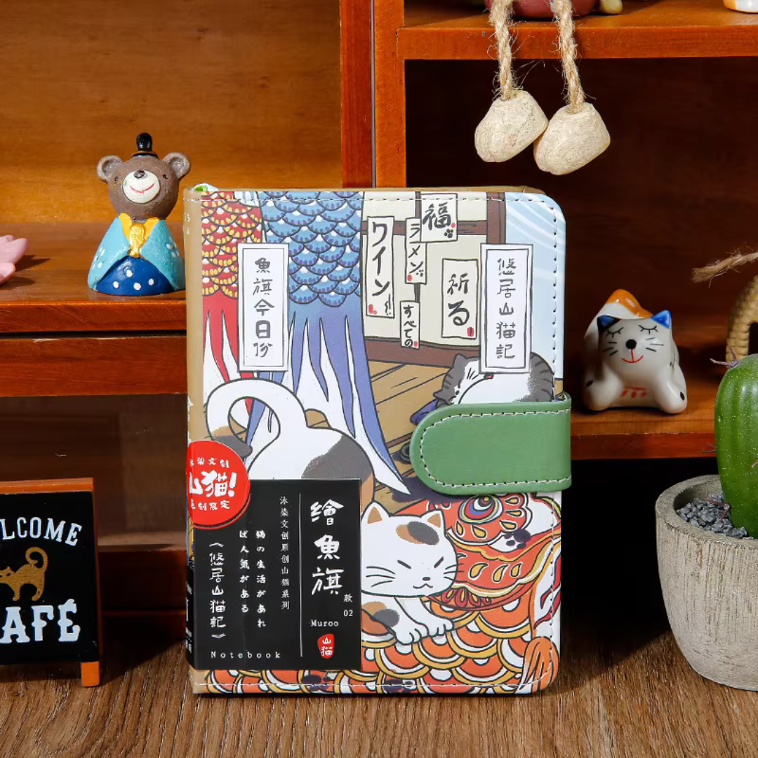 Japanese Style Magnetic A6 Journal