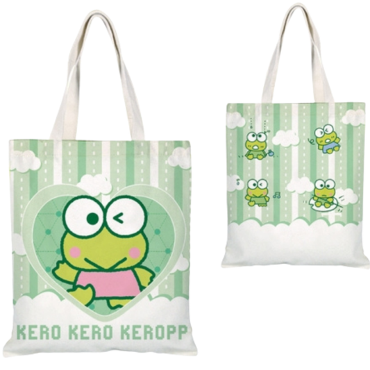 Keroppi Banner Tote Bag