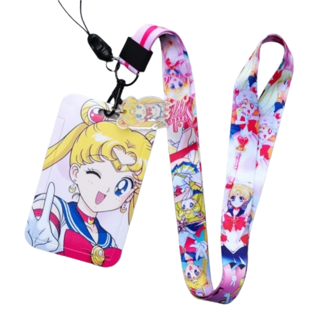 Sailor Moon ID Card and Lanyard