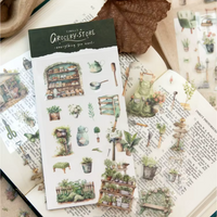 Vintage Grocery Store Sticker Set