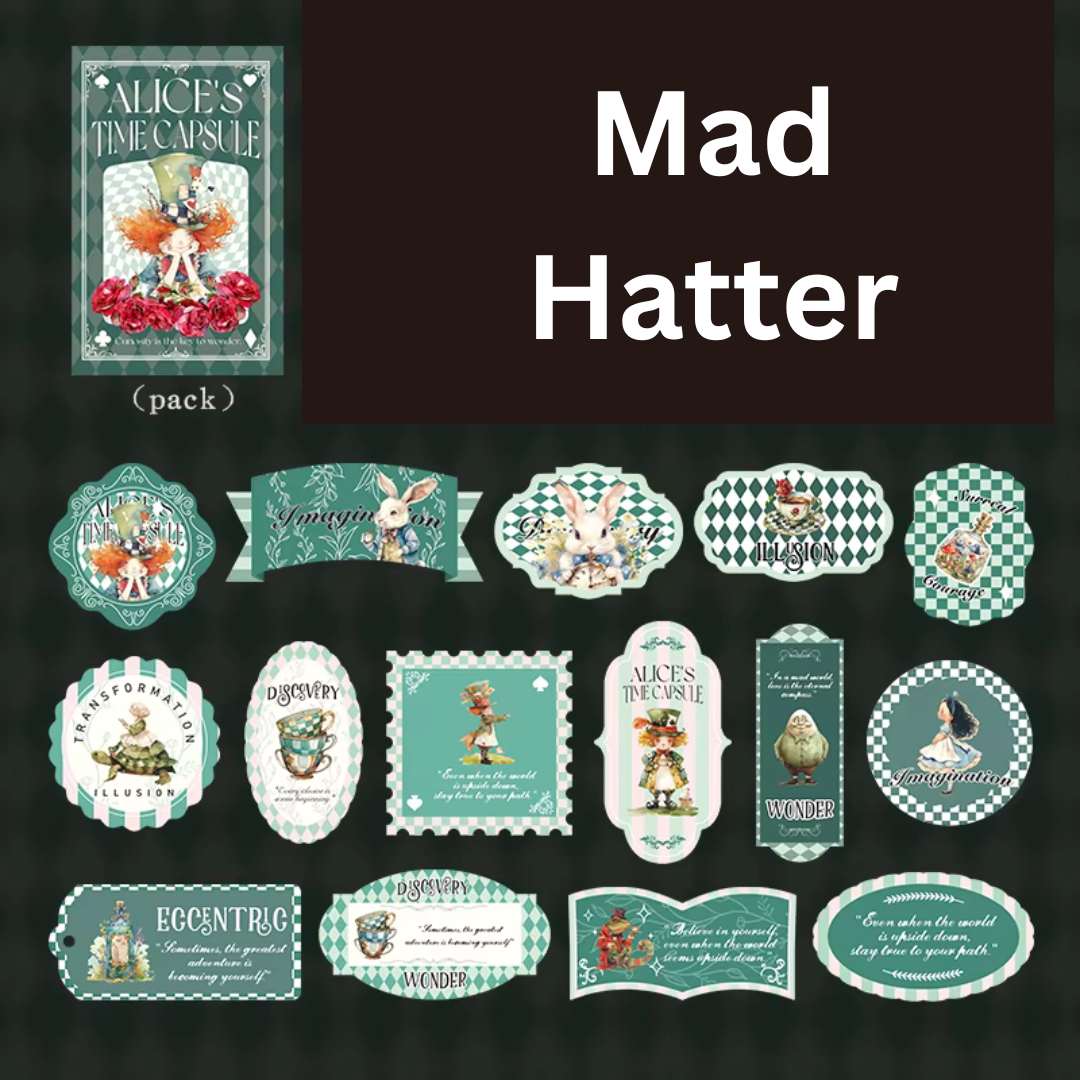 Alice in Wonderland Adventure Stickers