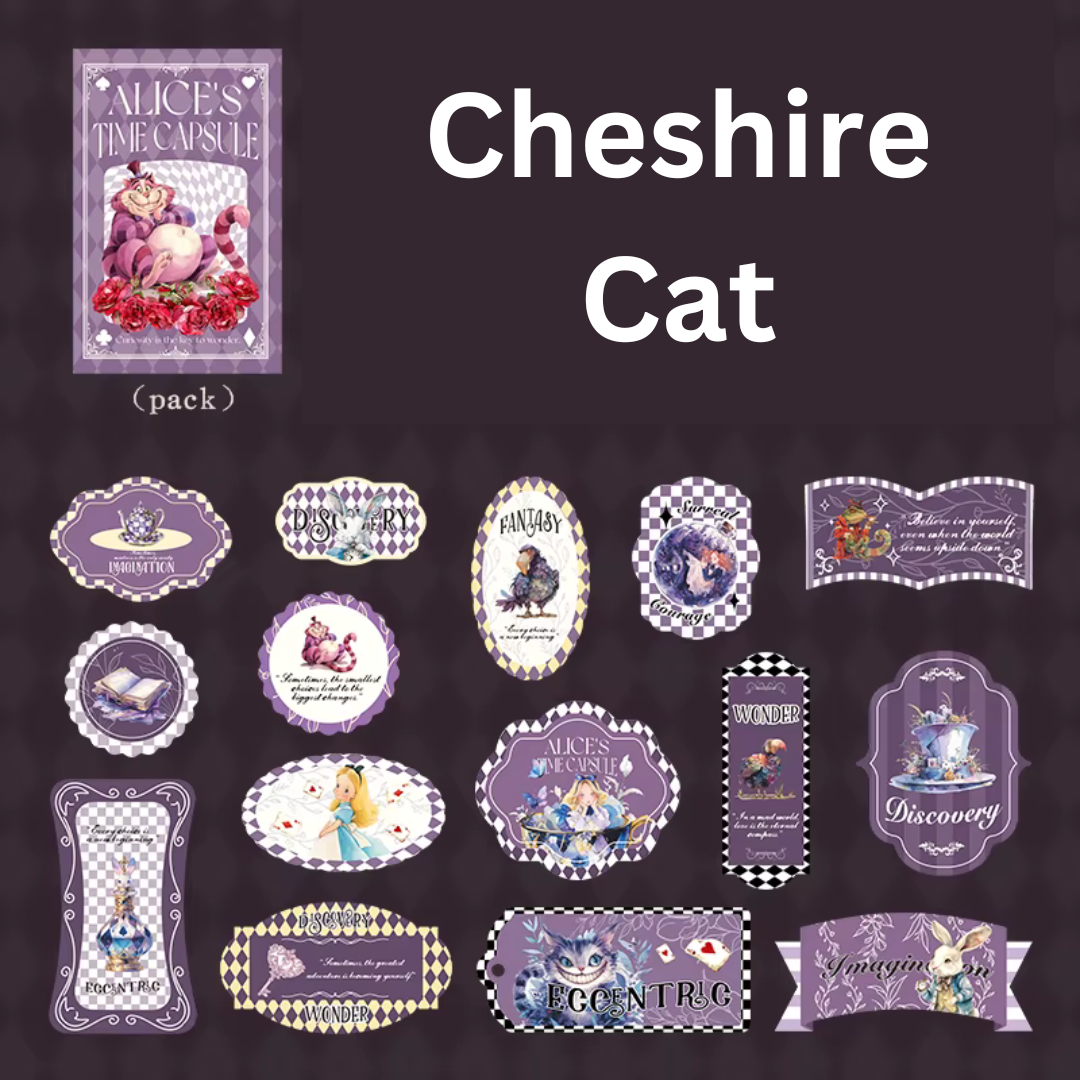 Alice in Wonderland Adventure Stickers