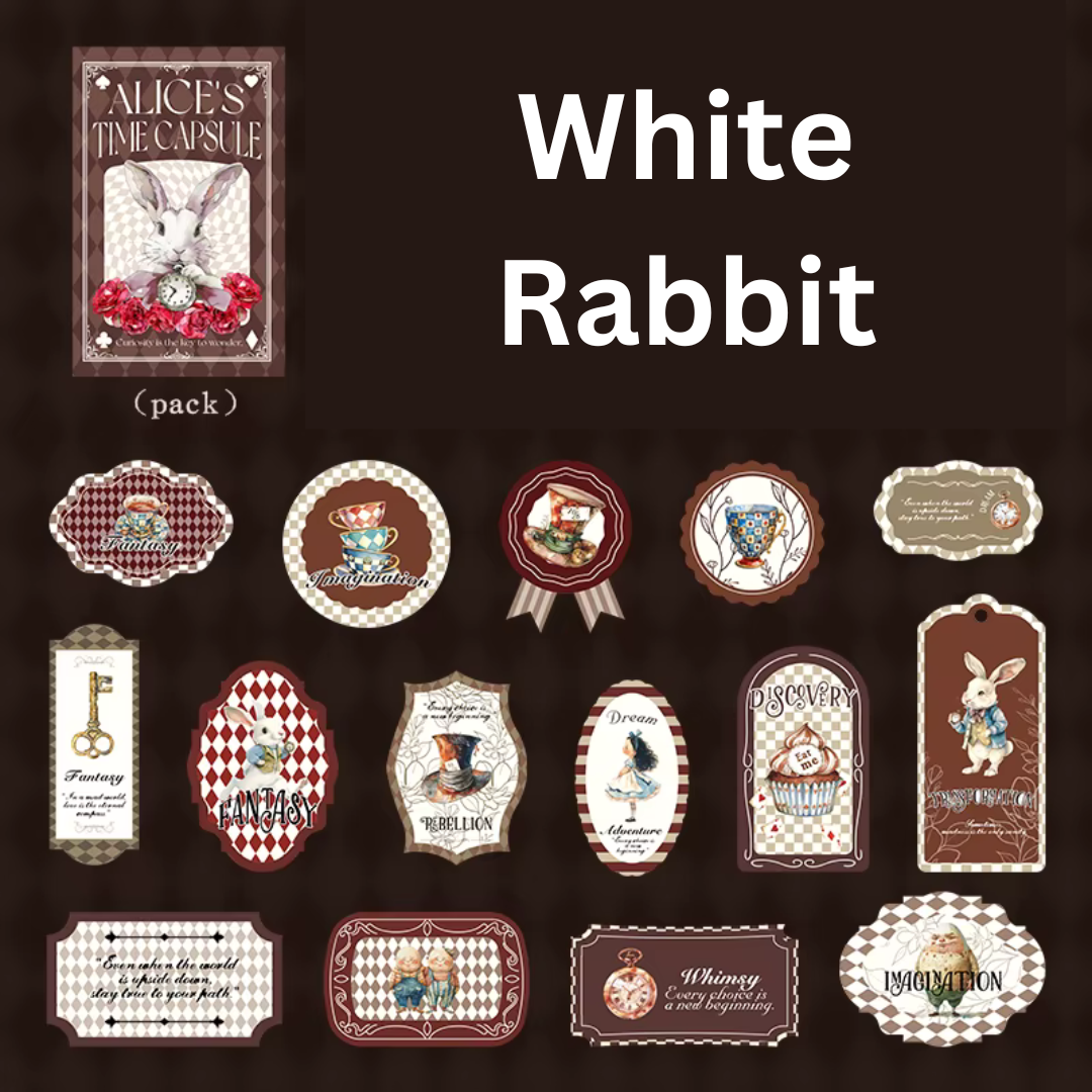 Alice in Wonderland Adventure Stickers