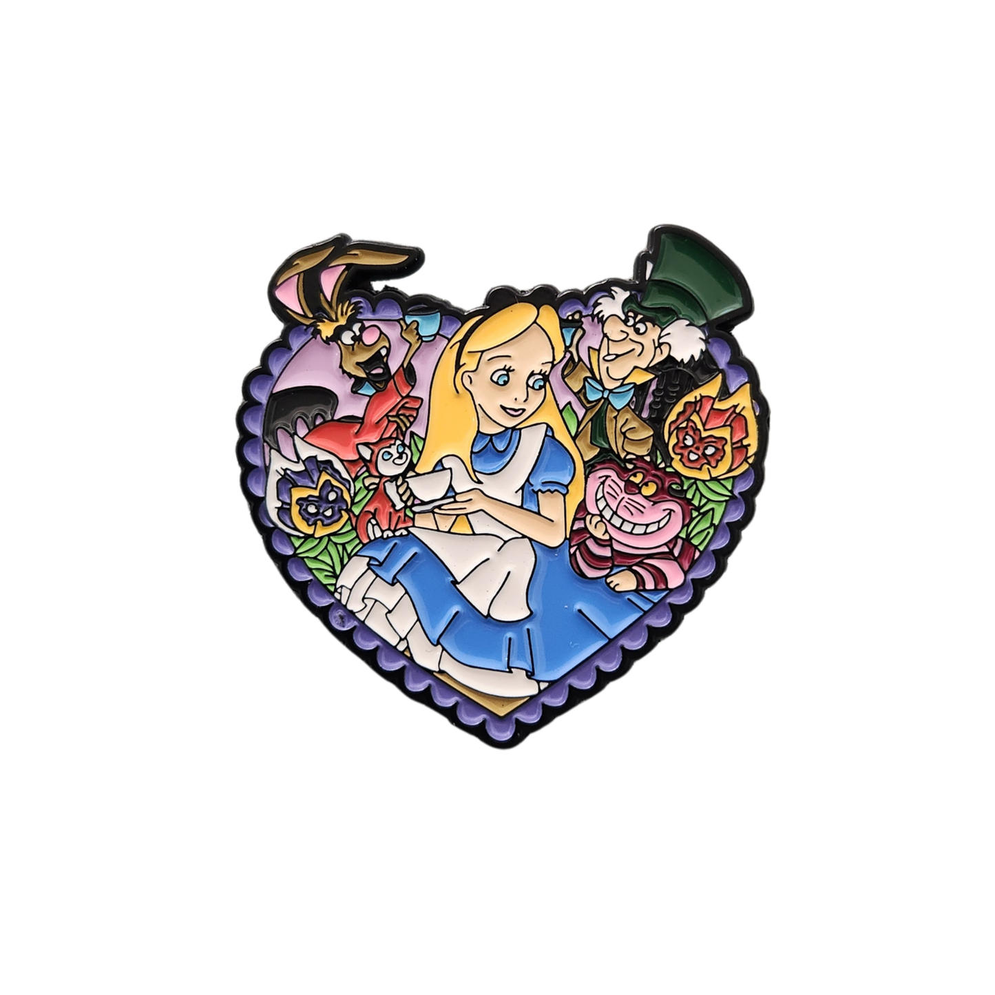 Alice Tea Party Enamel Pin