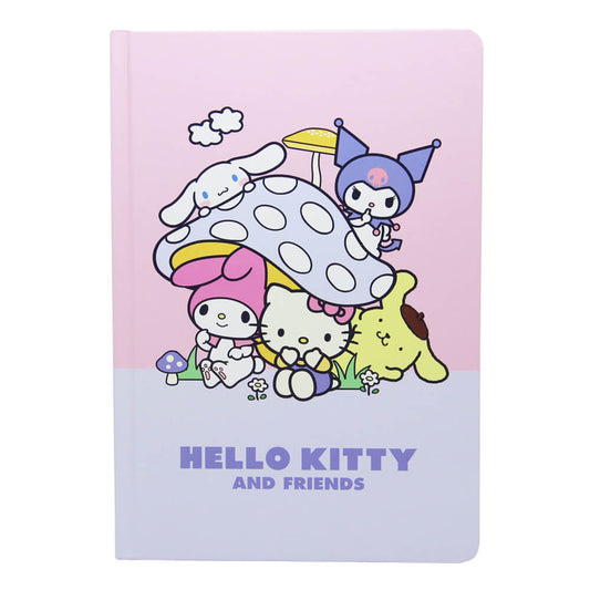 Hello Kitty Mushroom A5 Notebook