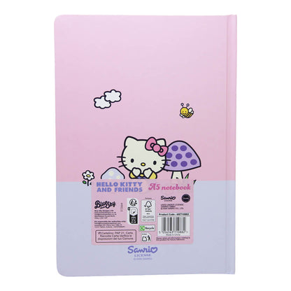Hello Kitty Mushroom A5 Notebook