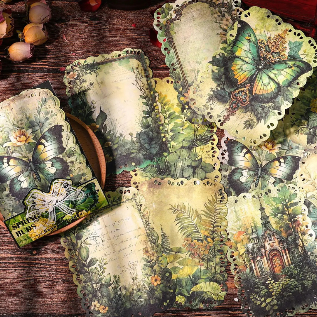 Beautiful Gardens Craft Papers