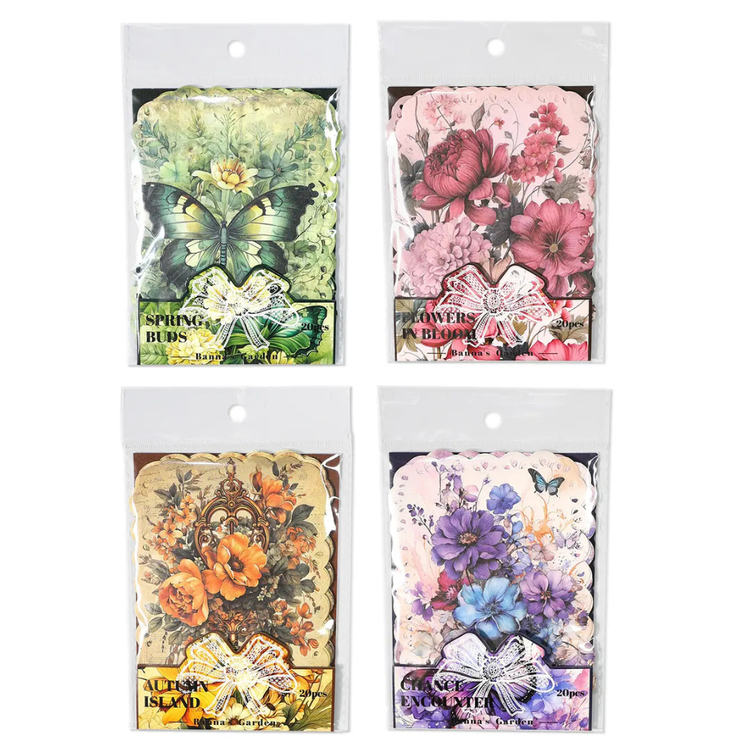 Beautiful Gardens Craft Papers