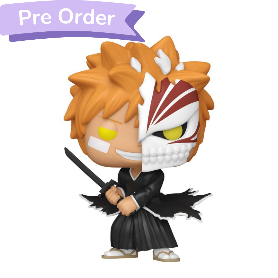Bleach Ichigo with Half Mask Pop!