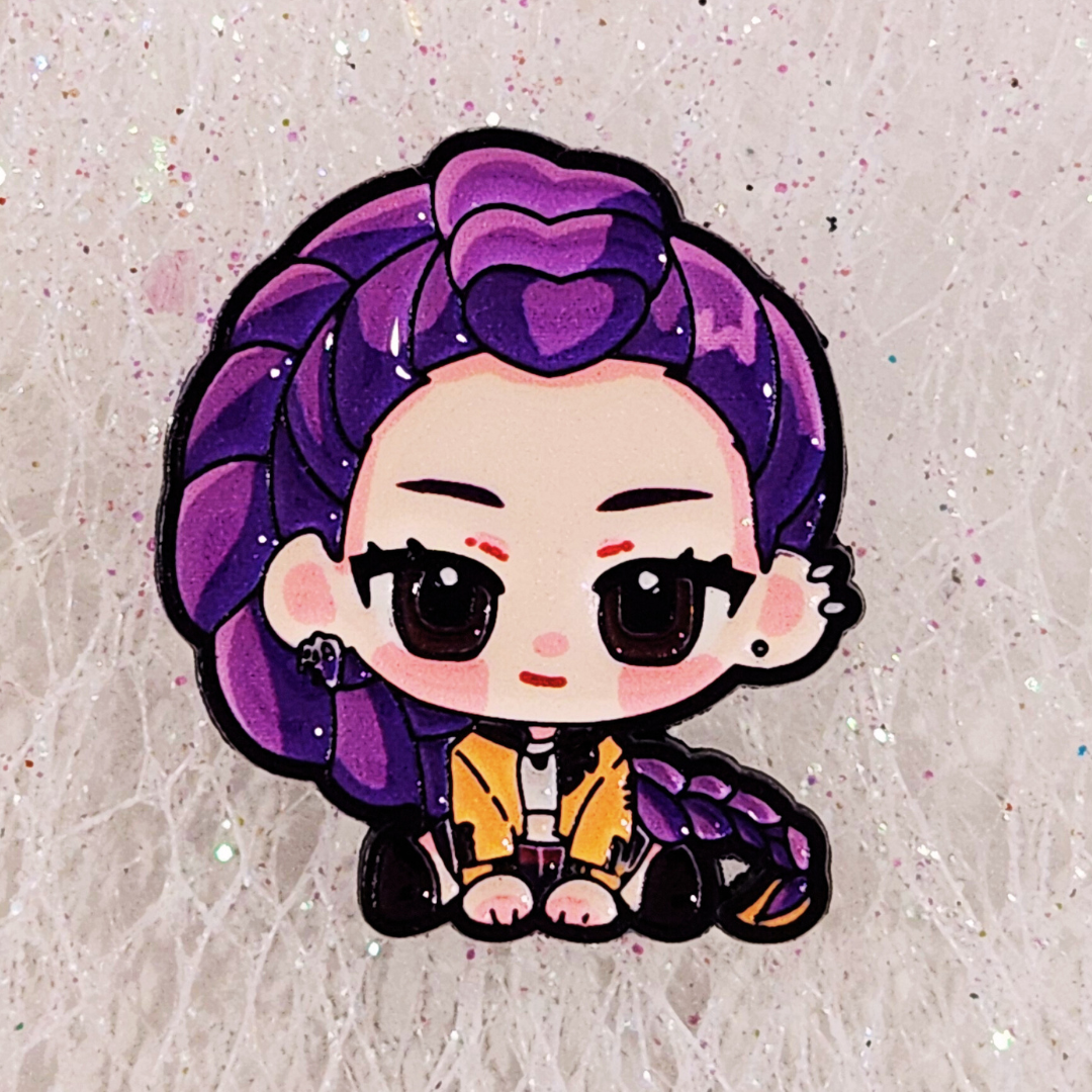 Chibi K-Pop Demon Hunters Rumi Pin