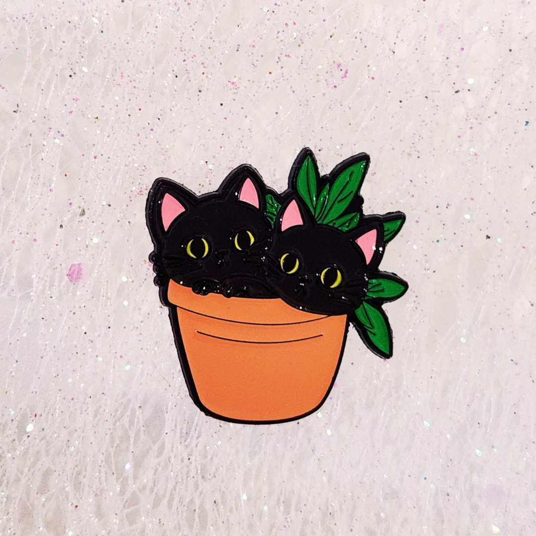 Black Cat Plant Attack Style Three