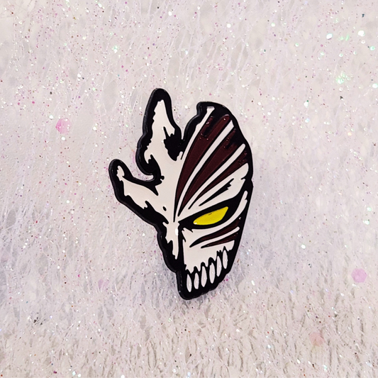 Bleach Hollow Mask Alloy Pin