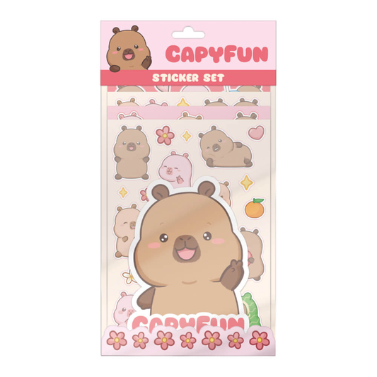 CapyFun Sticker Set