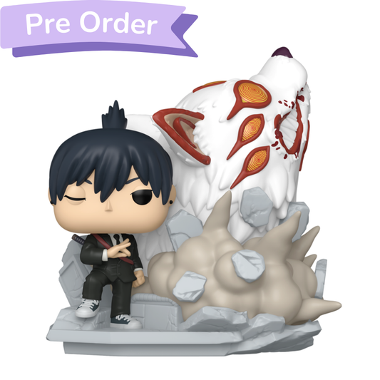 Chainsaw Man Aki with Fox Devil Pop