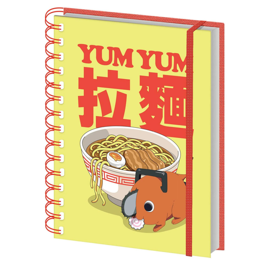 Chainsaw Man Yum Yum A5 Notebook