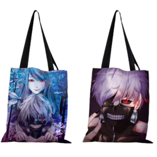 Tokyo Ghoul Kaneki Ken Dual-Sided Canvas Tote Bag