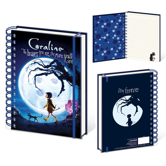 Coraline A5 Notebook