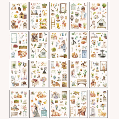 Cozy Life Sticker Book