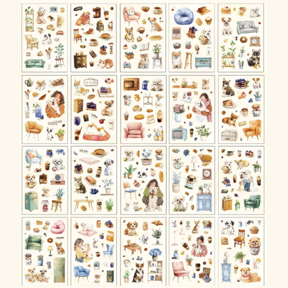 Cozy Life Sticker Book