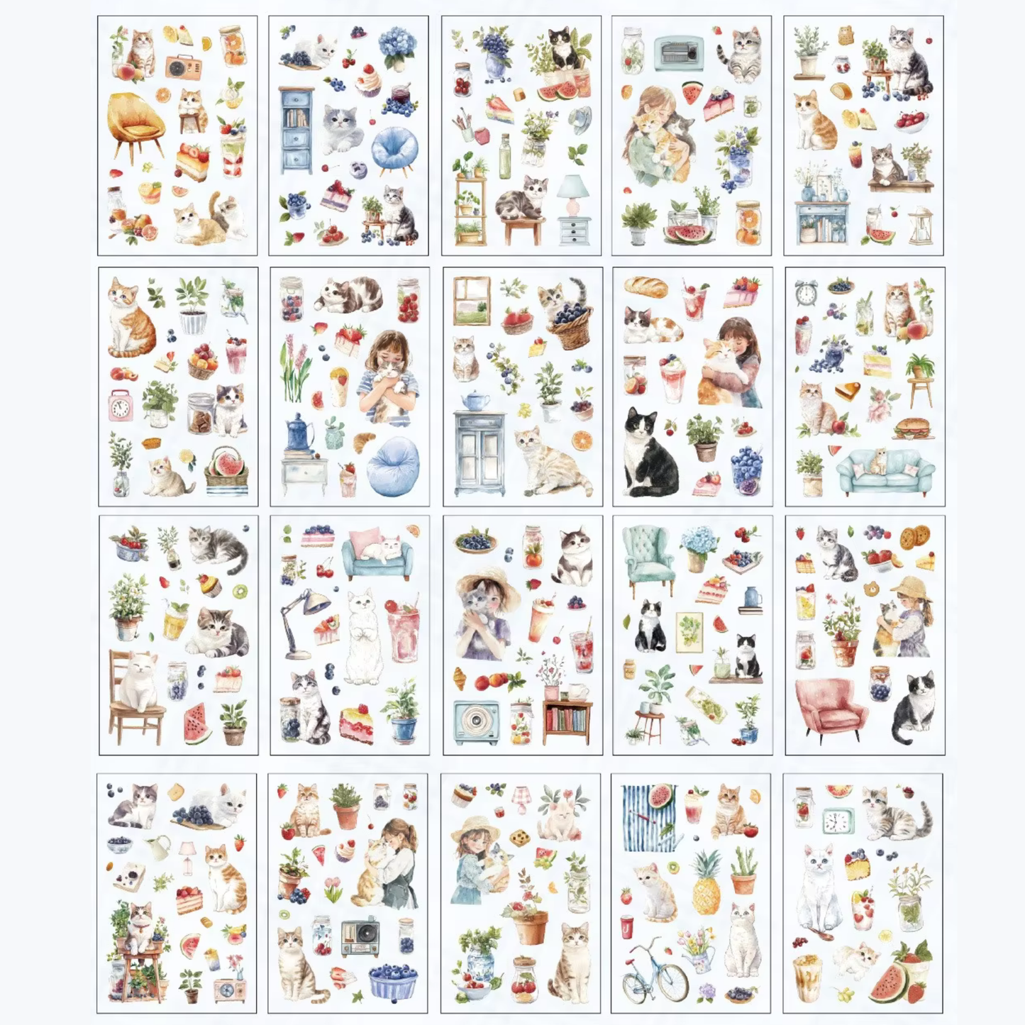 Cozy Life Sticker Book
