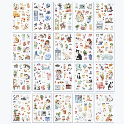 Cozy Life Sticker Book