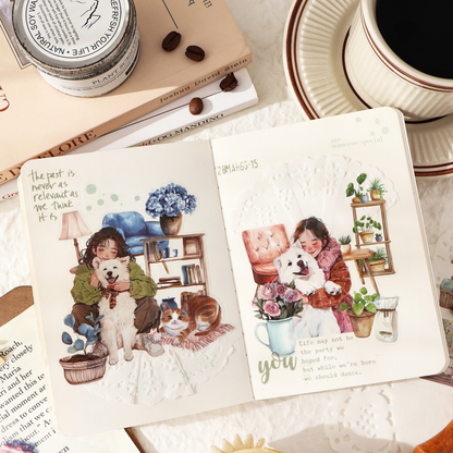 Cozy Life Sticker Book