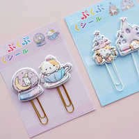 Kawaii Cat Paper Clip Set