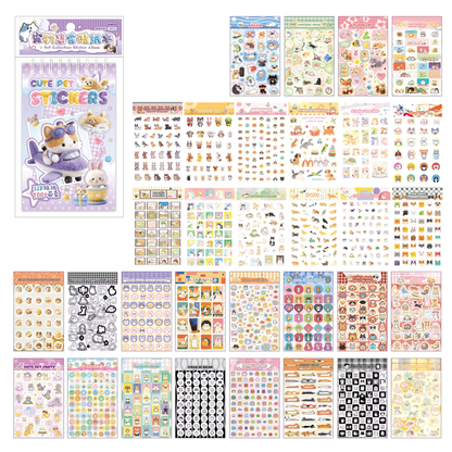 Kawaii Animal Sticker Book