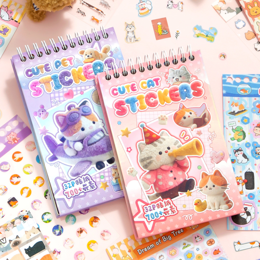 Kawaii Animal Sticker Book