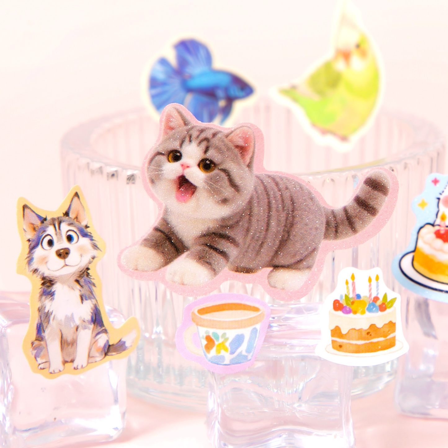 Kawaii Animal Sticker Book