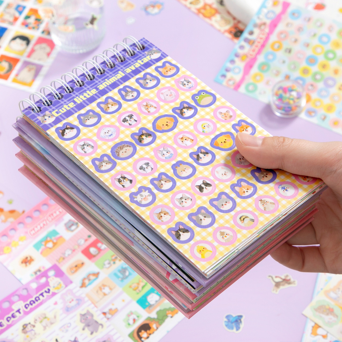Kawaii Animal Sticker Book