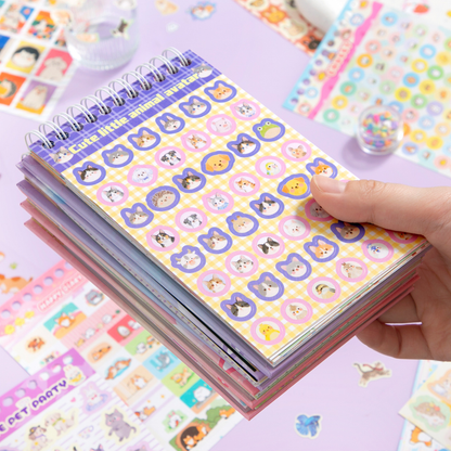 Kawaii Animal Sticker Book