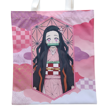 Demon Slayer Nezuko Canvas Tote Bag