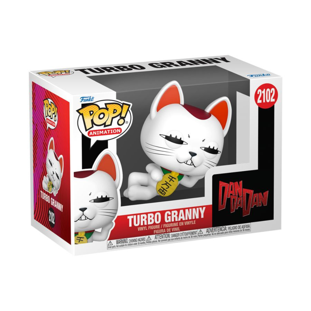 Dan Da Dan Turbo Granny Cat Pop! Vinyl