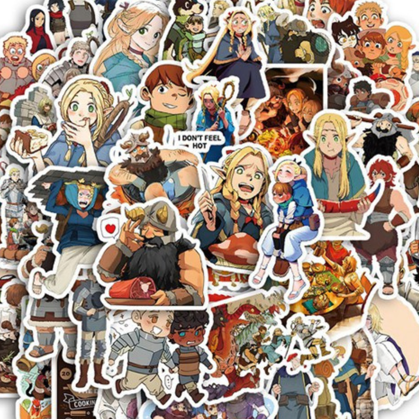 Delicious in Dungeon 50 Sticker Pack Oziko Stationery Store
