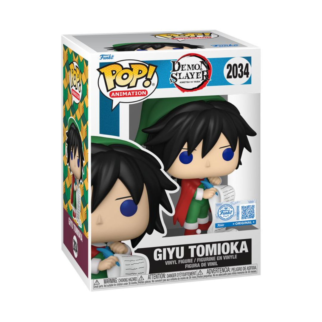 Demon Slayer Giyu Tomioka (Holiday) US Exclusive Pop!
