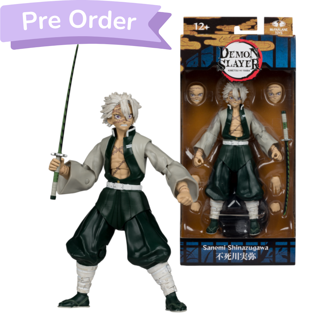 Demon Slayer Sanemi Shinazugawa (Season 3) 7" Action Figure