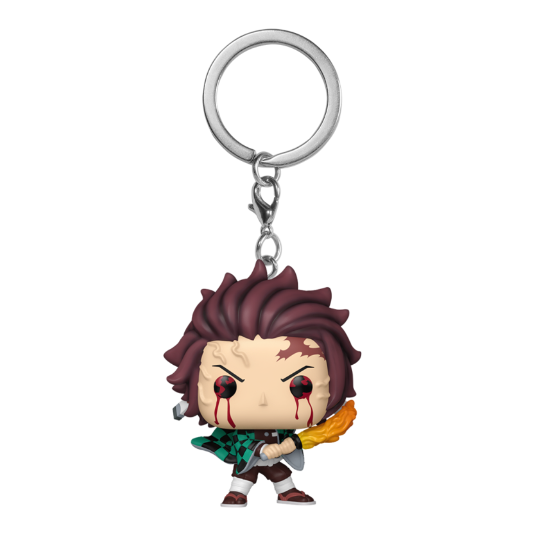 Demon Slayer Tanjiro Kamado (Sun Breathing) Pop! Keychain
