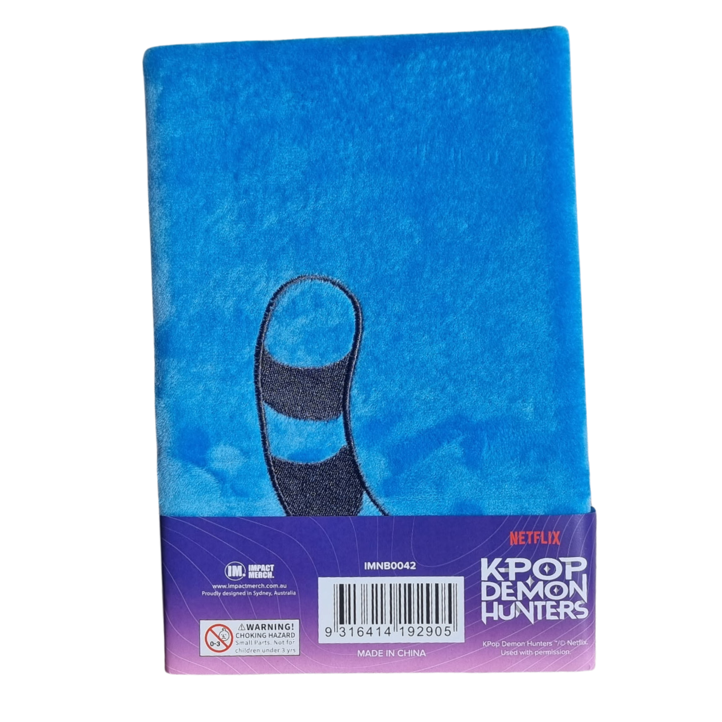 KPop Demon Hunters Derpy A5 Plush Notebook