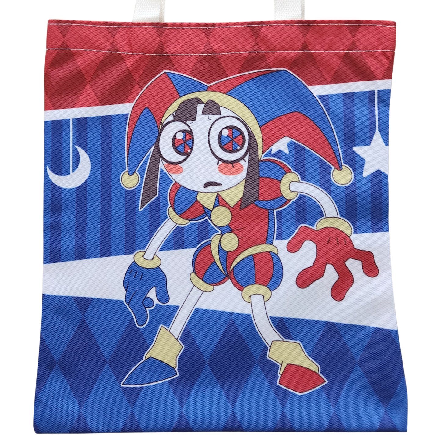 The Amazing Digital Circus Pomni Canvas Tote Bag