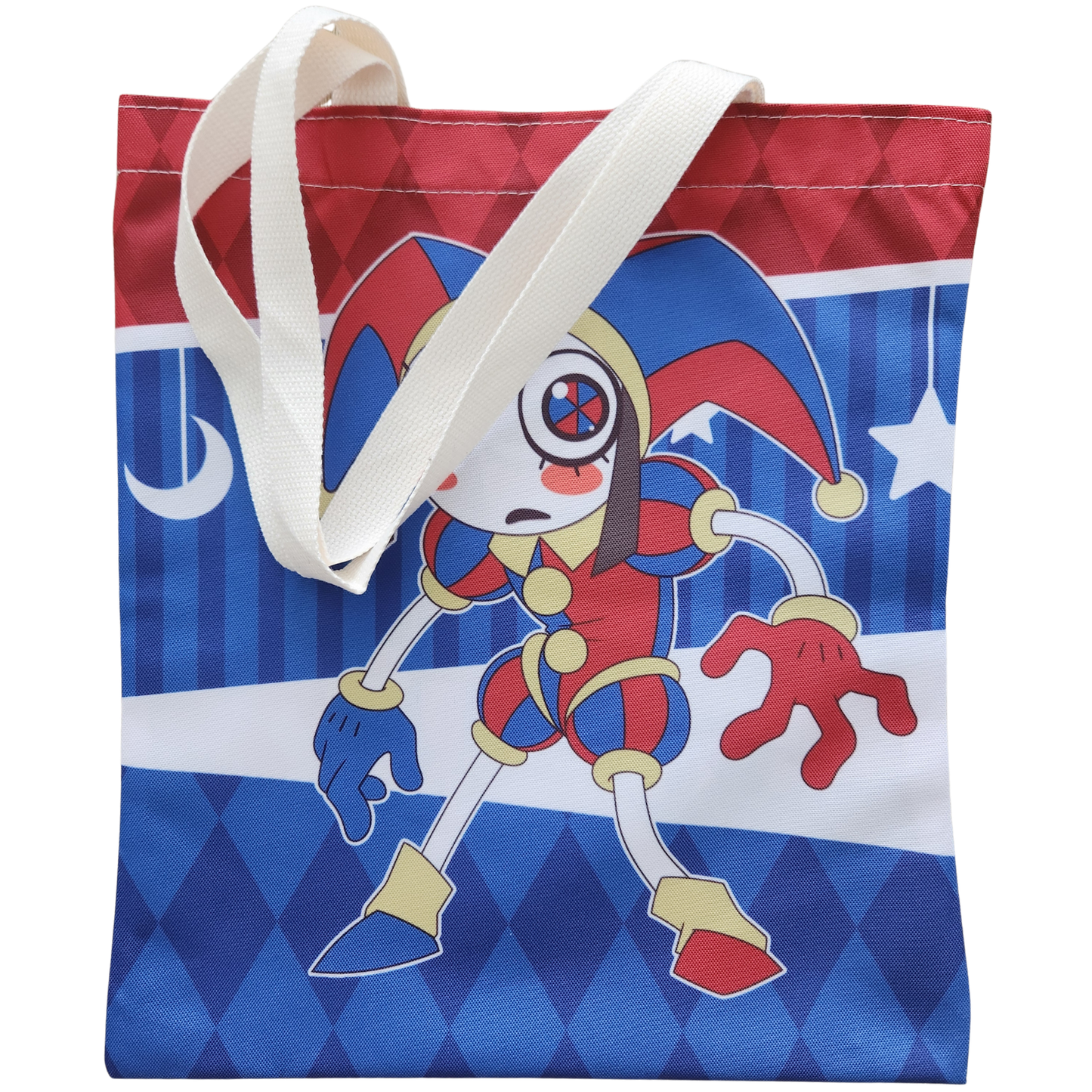 The Amazing Digital Circus Pomni Canvas Tote Bag
