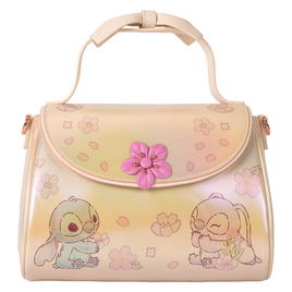 Disney Cute Stitch Bow Handle Crossbody Bag