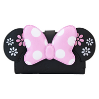 Disney Minnie Floral Rock the Dots Flap Wallet