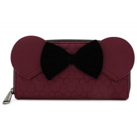 Disney Mickey Mouse Burgundy with Bow & Ears Purse