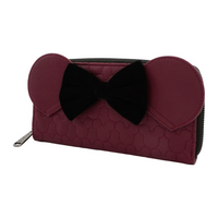 Disney Mickey Mouse Burgundy with Bow & Ears Purse