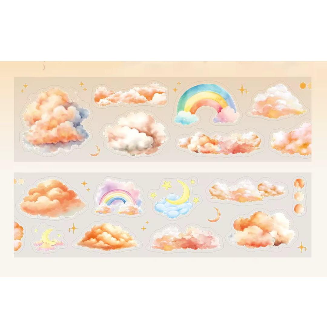 Dreamy Clouds Sticker Tape