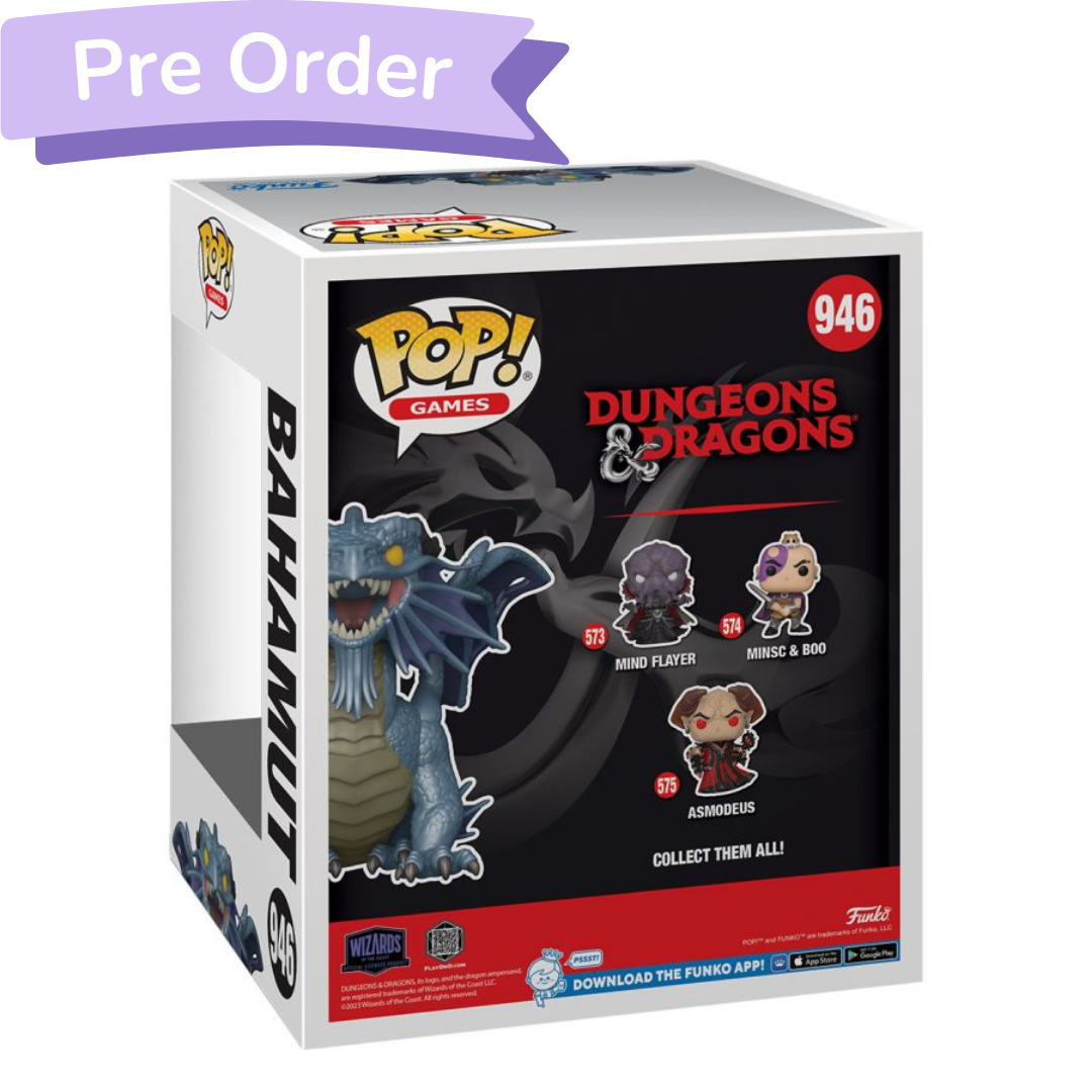 Dungeons & Dragons Bahamut 6" US Exclusive Pop